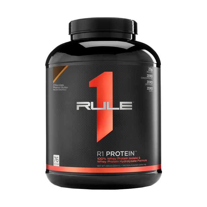 Rule One R1 Whey Isolate/Hydrolysate Protein - 76 Servings