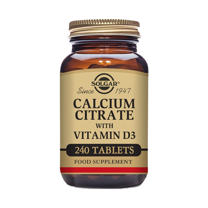 Solgar Calcium with D3 - 240 Caps