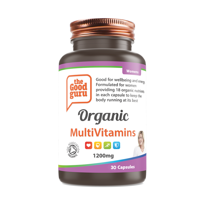 The Good Guru Womens Organic Multivitamins - 30 Caps