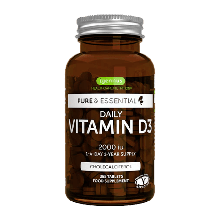 Igennus Daily Vitamin D3 - 365 Tablets - [EXP 03/24]
