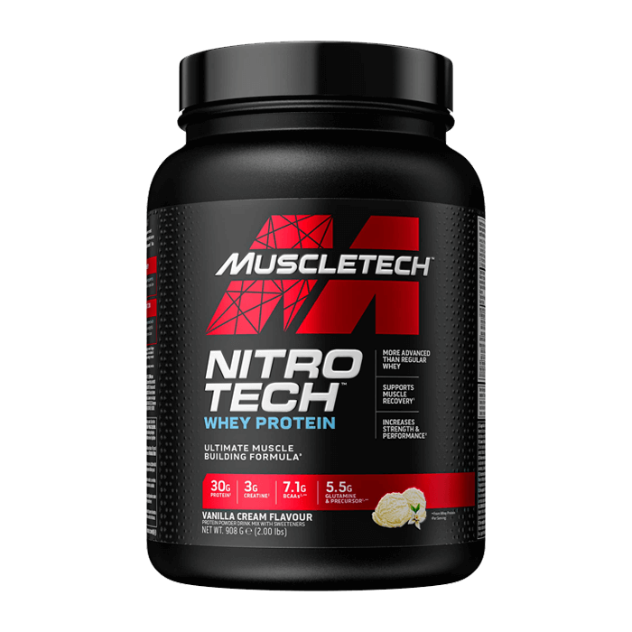 Muscletech Nitro Tech Whey Protein - 908g