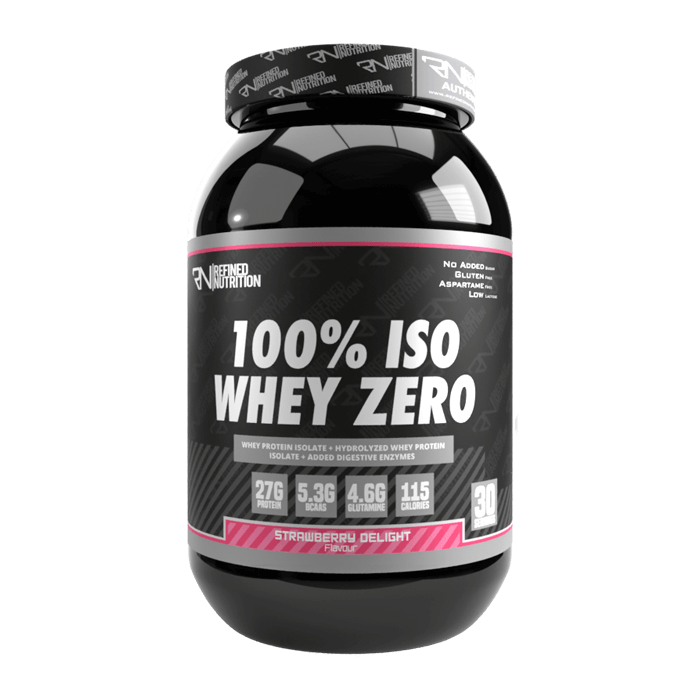 Refined Nutrition 100% Whey Isolate Zero - 908g
