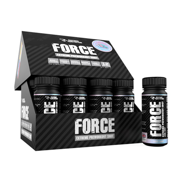 Refined Nutrition FORCE Pre-workout Shots - 60ml x 12