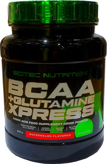 BCAA + Glutamine XPress, Apple - 600 grams