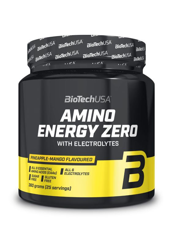 Amino Energy Zero with Electrolytes, Peach Ice Tea - 360 grams