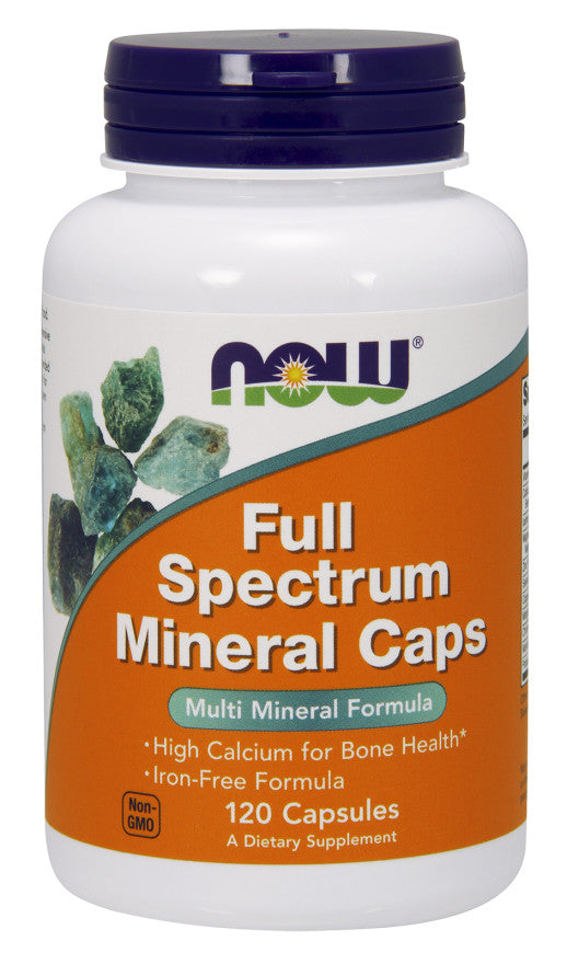Full Spectrum Mineral Caps, Iron-Free - 120 caps