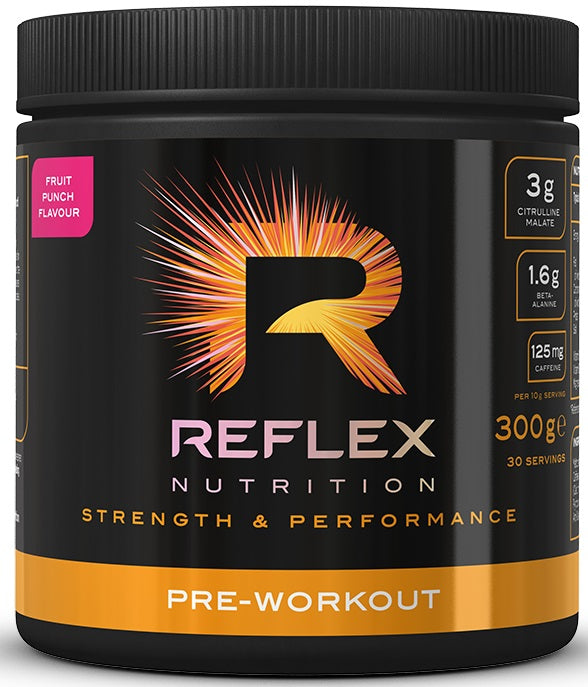 Pre-Workout, Fruit Punch - 300 grams