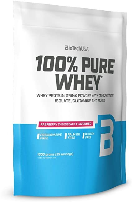 100% Pure Whey, Raspberry Cheesecake - 1000 grams