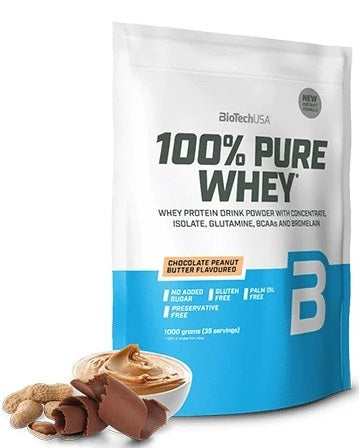 100% Pure Whey, Chocolate Peanut Butter - 1000 grams
