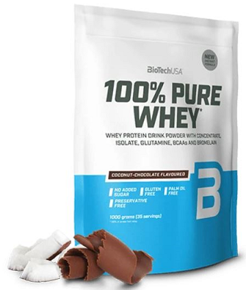 100% Pure Whey, Coconut Chocolate - 1000 grams