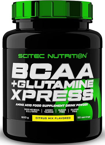 BCAA + Glutamine XPress, Citrus Mix - 600 grams