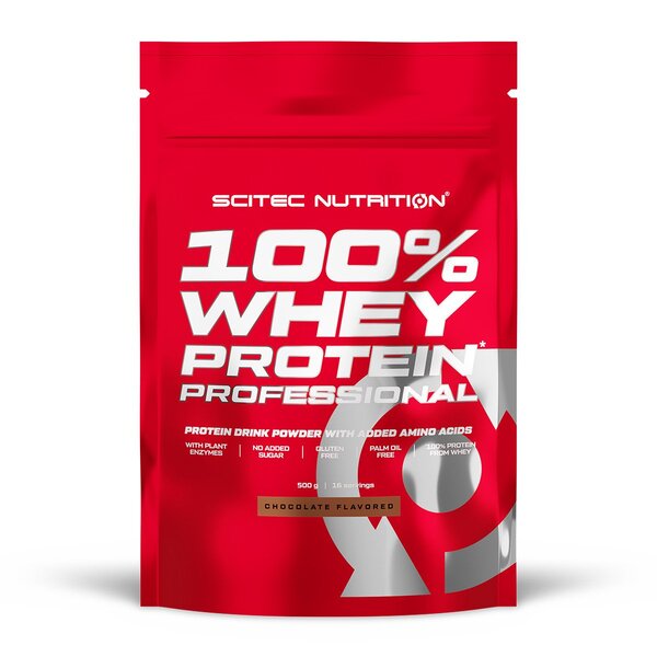100% Whey Protein Professional, Chocolate - 500 grams