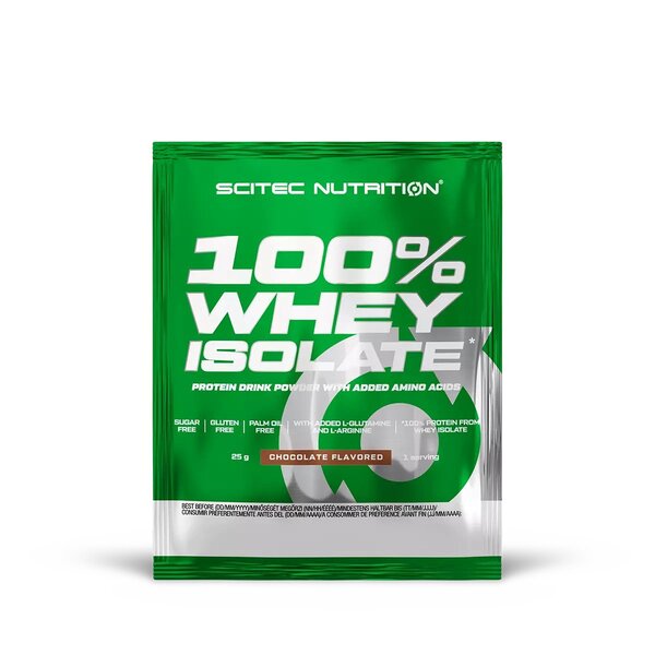 100% Whey Isolate, Chocolate - 25 grams (1 serving)
