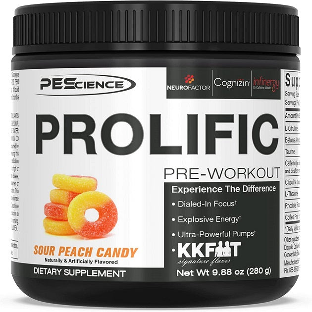 Prolific, Sour Peach Candy - 280 grams