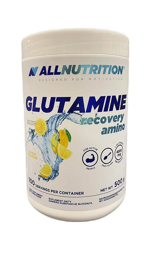 Glutamine Recovery Amino, Lemon - 500 grams