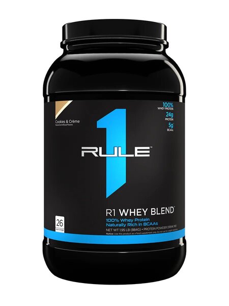 R1 Whey Blend, Cookies & Creme - 884 grams