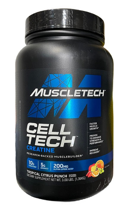 Cell-Tech Creatine, Tropical Citrus Punch (US Formula) - 1360 grams