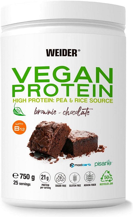 Liberty Supplements Vegan Protein, Brownie Chocolate - 750g