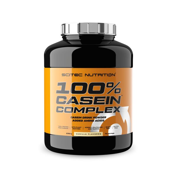100% Casein Complex, Vanilla - 2350 grams
