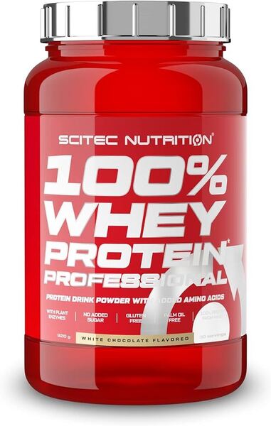 100% Whey Protein Professional, White Chocolate - 920 grams