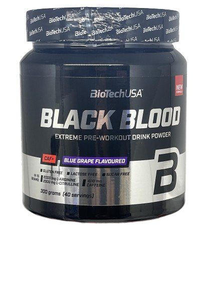 Black Blood CAF+, Blue Grape - 300 grams