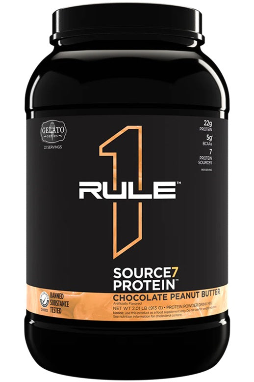 Source7 Protein, Chocolate Peanut Butter Gelato - 913 grams
