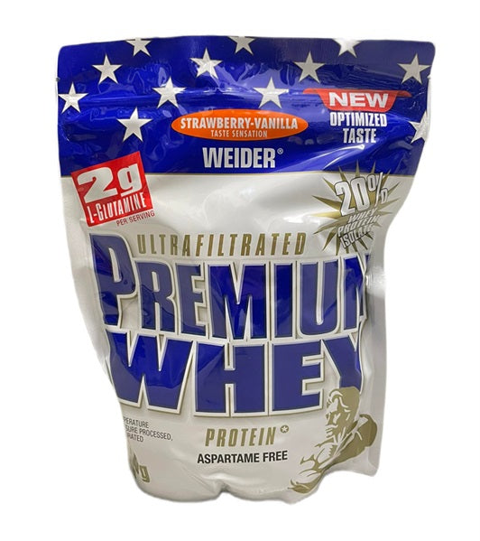 Premium Whey, Strawberry Vanilla - 500 grams