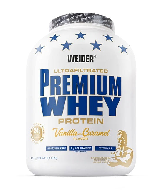 Premium Whey, Vanilla Caramel - 2300 grams