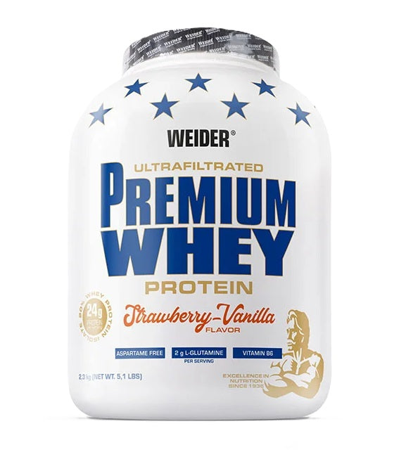 Premium Whey, Strawberry Vanilla - 2300 grams