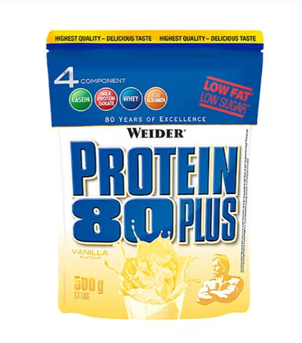 Protein 80 Plus, Vanilla - 500 grams