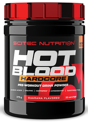 Hot Blood Hardcore, Guarana - 375 grams