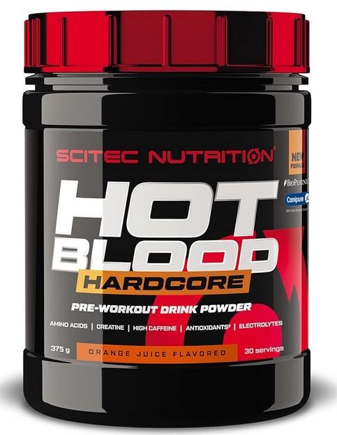 Hot Blood Hardcore, Orange Juice - 375 grams