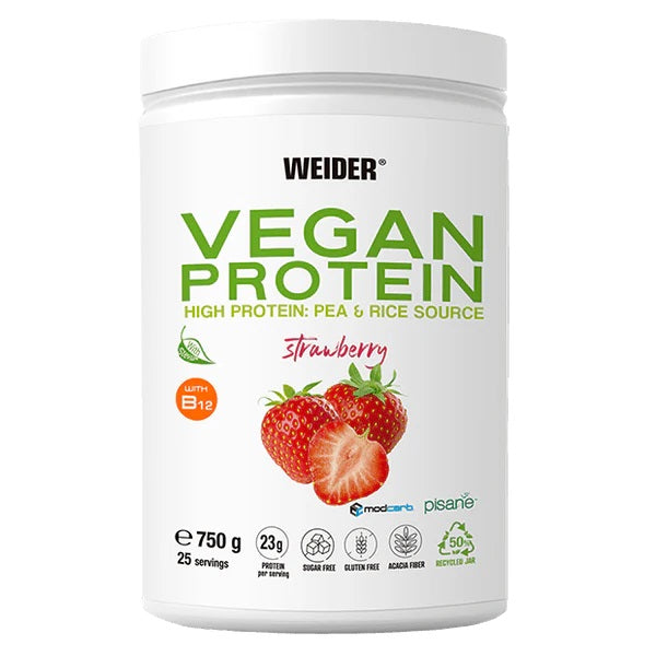 Liberty Supplements Vegan Protein, Strawberry - 750g