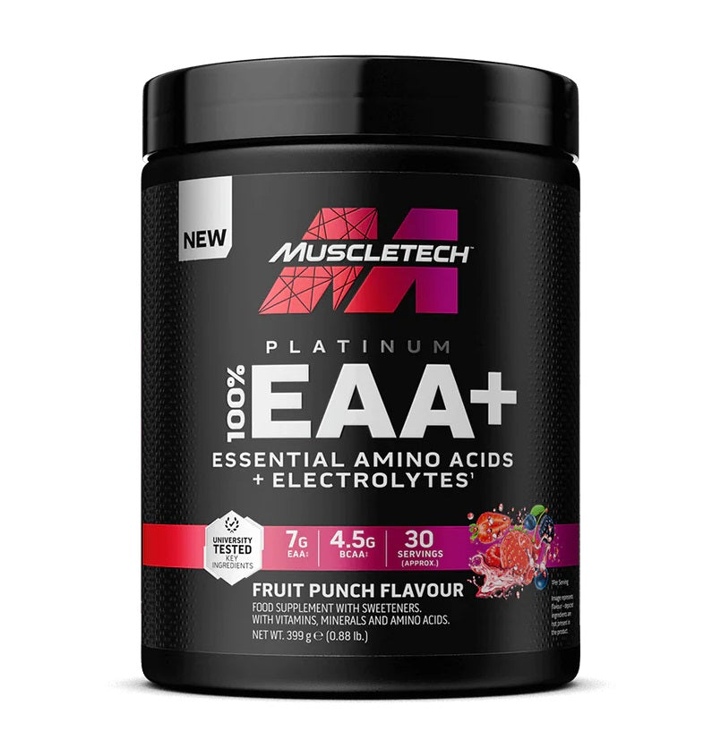 Platinum 100% EAA+, Fruit Punch - 399 grams