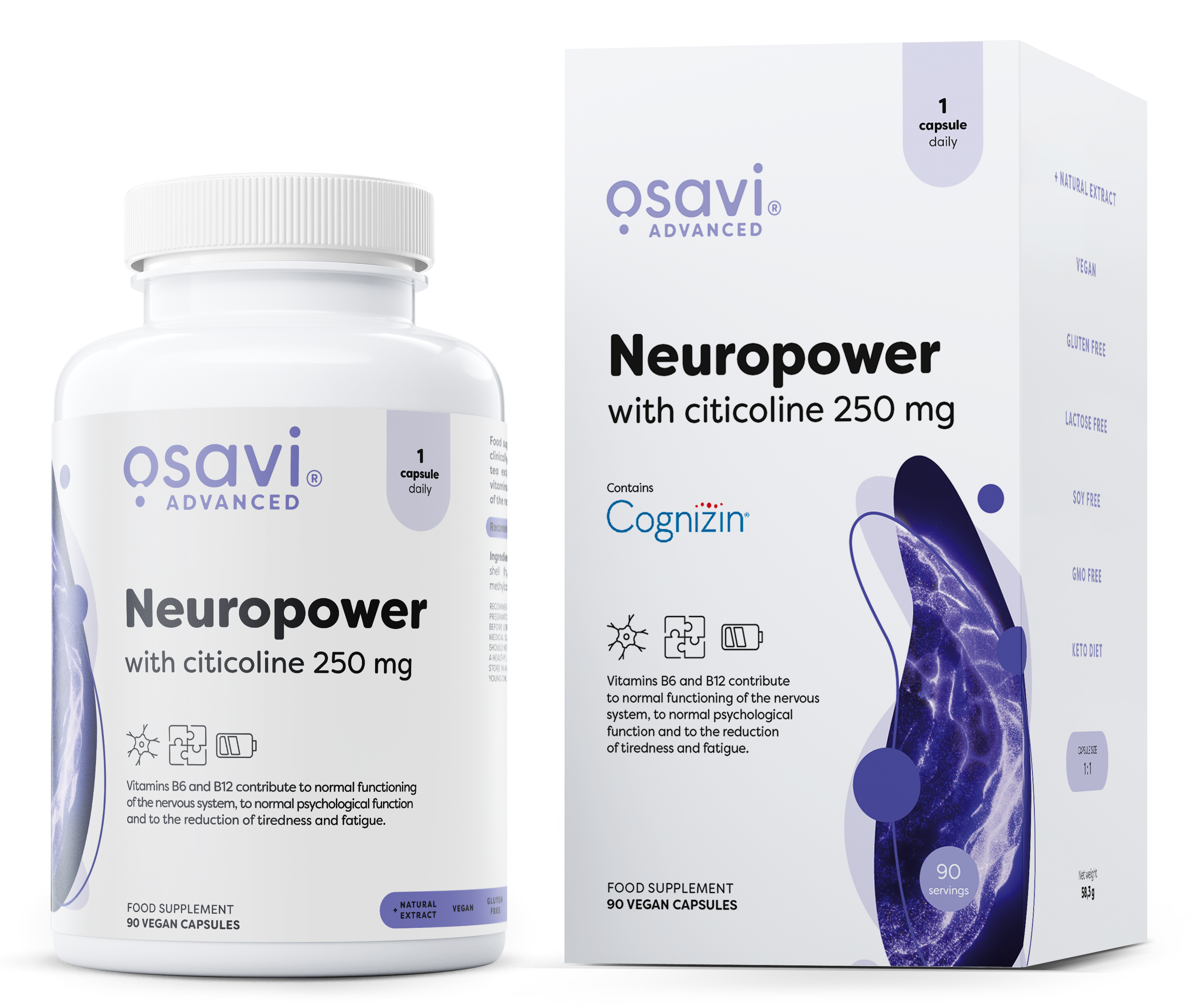 Neuropower with Citicoline, 250mg - Liberty Supplements