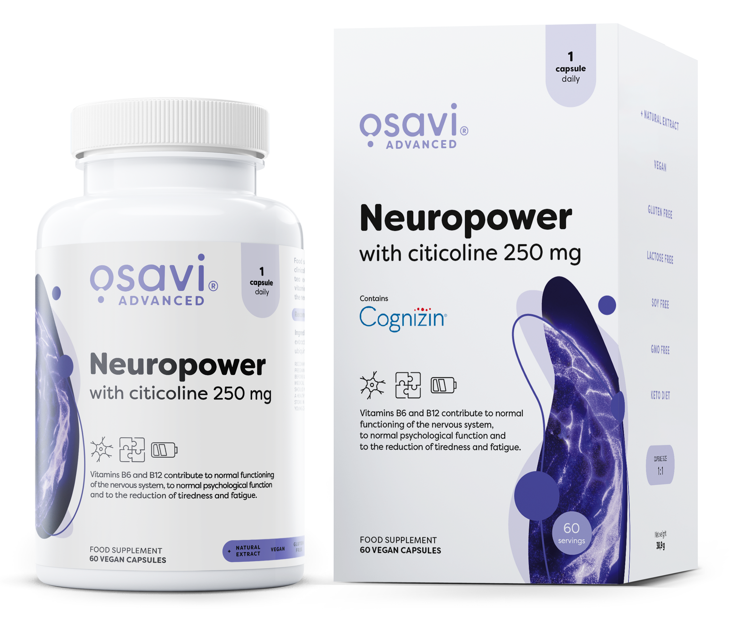 Neuropower with Citicoline, 250mg - Liberty Supplements