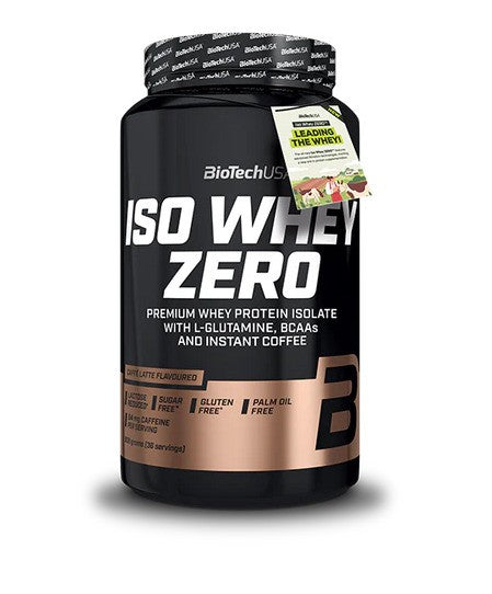 Iso Whey Zero, Caffe Latte - 908 grams