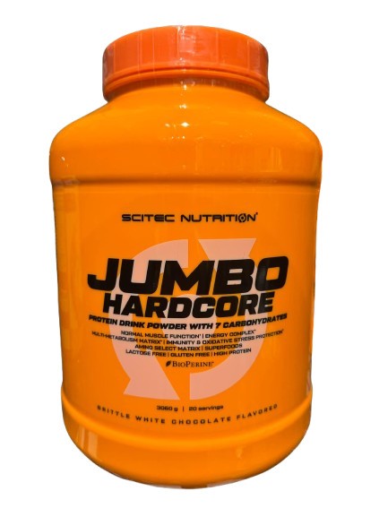Jumbo Hardcore, Brittle White Chocolate - 3060 grams