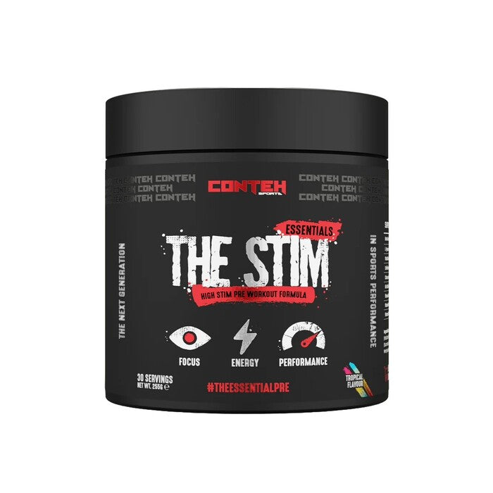 The Stim Pre-Workout, Tropical Flavour - 255 grams