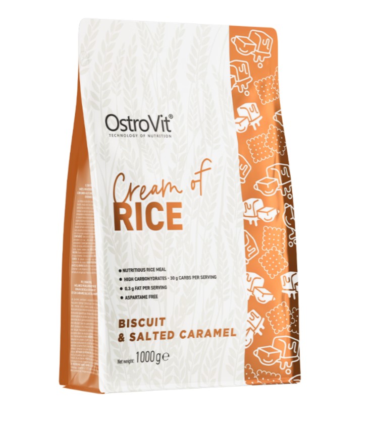 Cream of Rice, Biscuit & Salted Caramel - 1000 grams