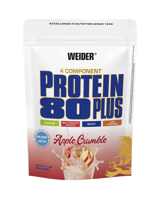 Protein 80 Plus, Apple Crumble - 500 grams