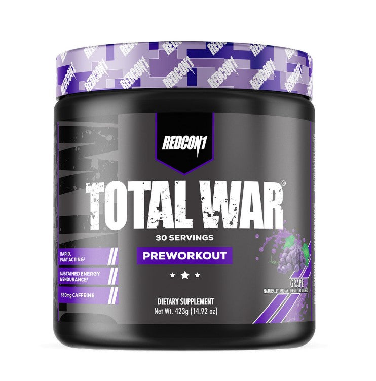 Total War - Preworkout, Grape - 423 grams