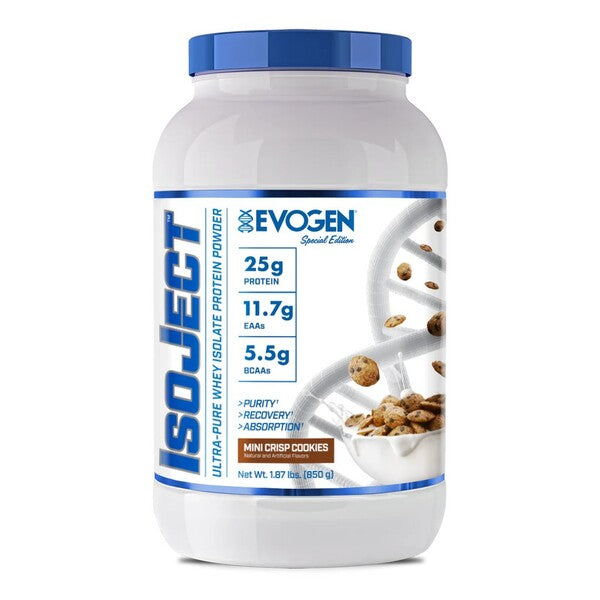 IsoJect, Mini Crips Cookies - 850 grams