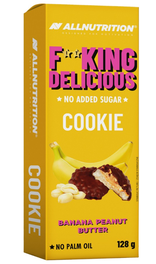 Fitking Delicious Cookie, Banana Peanut Butter - 128 grams