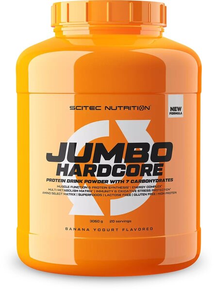 Jumbo Hardcore, Banana Yogurt - 3060 grams