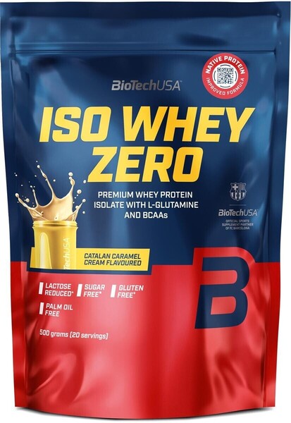 Iso Whey Zero, Catalan Caramel Cream - 500 grams