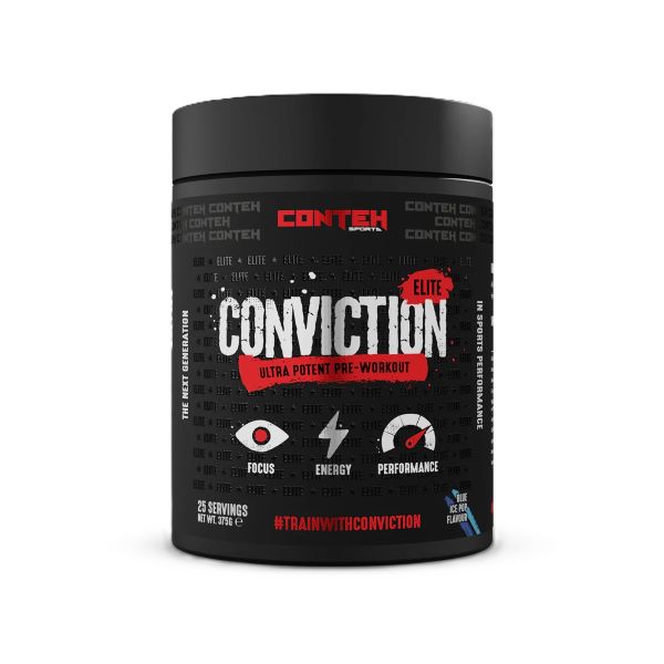 Conviction Elite, Blue Ice Pop - 400 grams