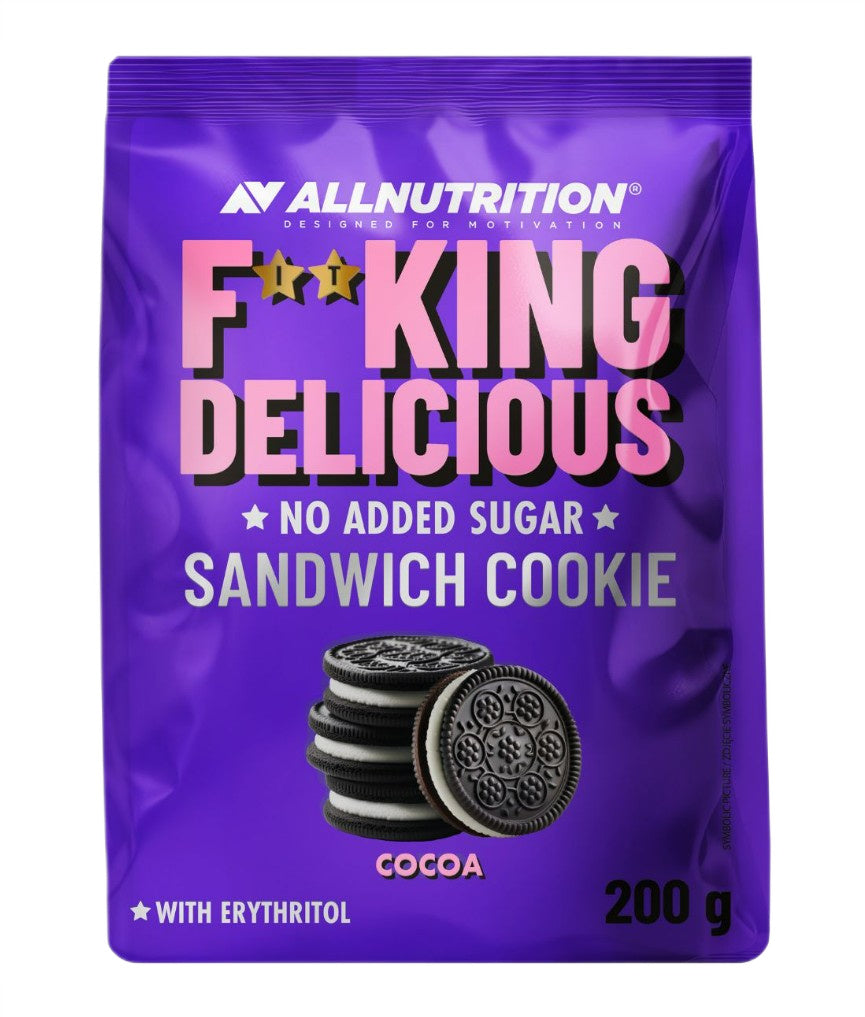 Fitking Delicious Sandwich Cookie, Cocoa - 200 grams