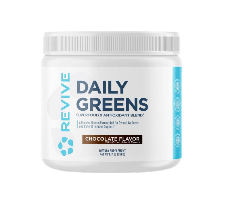 Daily Greens Powder, Chocolate - 260 grams