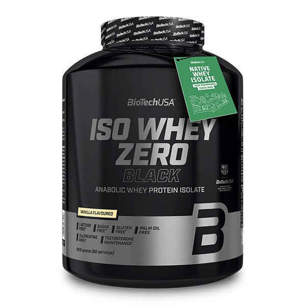 Iso Whey Zero Black, Vanilla - 1816 grams